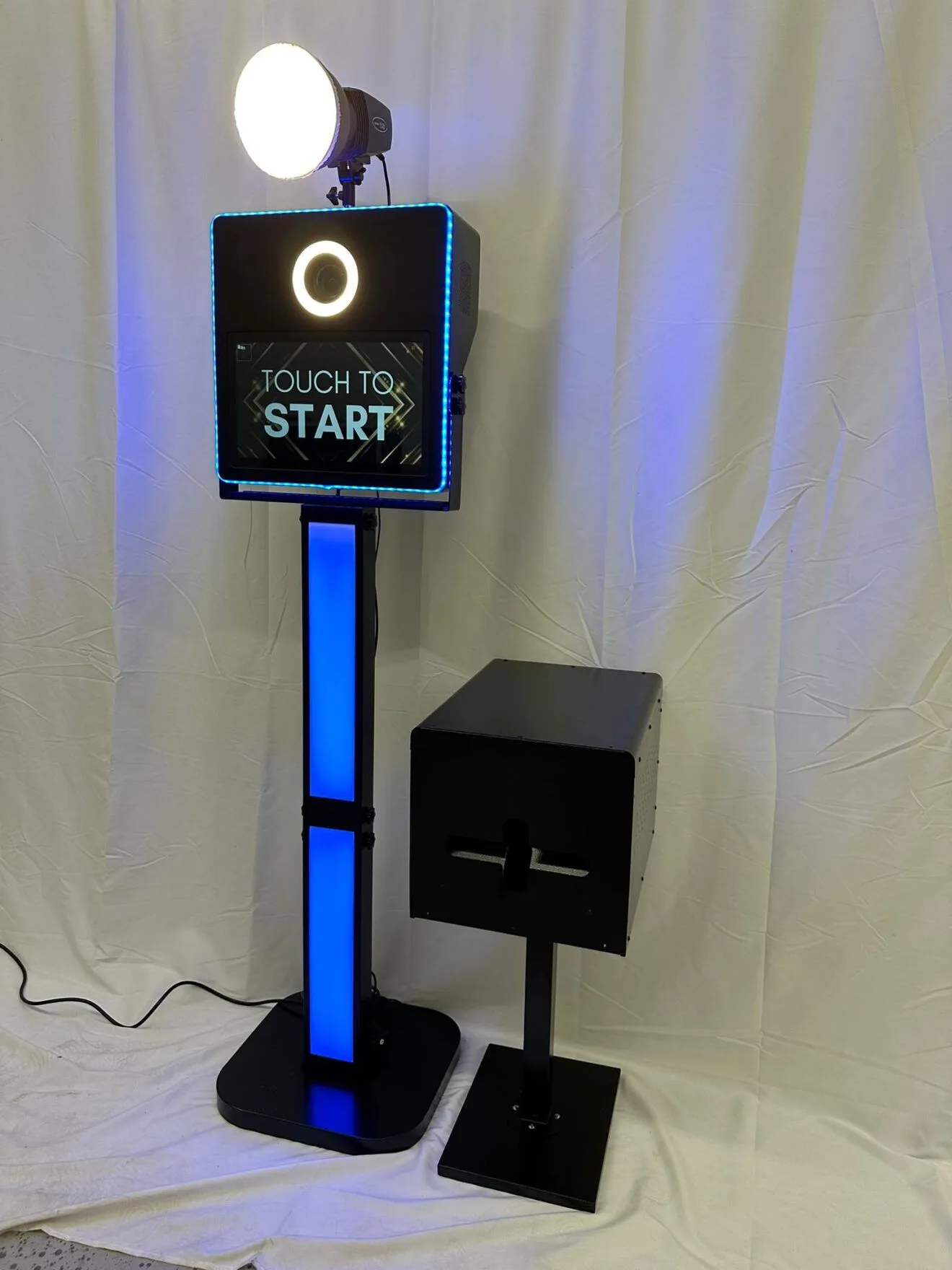 Premium Fotobox mit Drucker mieten